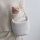 Iced sugar patterned small water bucket bag limited edition Chinese cowhide niche bag - Memoo.com