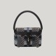 Medium striped basket bag, niche original bag, light luxury crossbody bag - Memoo.com