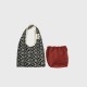 Niche lace&crochet shopping bag tote bag can be worn on one shoulder