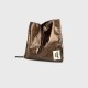 Designer fabric flow gold Ze niche tote bag - Memoo.com