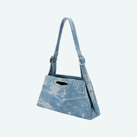 Cowboy bag, hand-held crossbody bag, armpit bag - Memoo.com