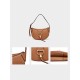 Hobo bag, single shoulder handbag, niche design, underarm bag - Memoo.com