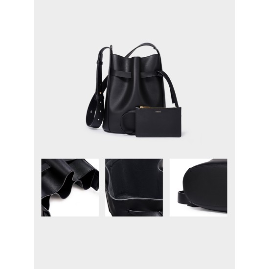 Fengying shoulder bag, crossbody bag, commuting bag, bucket bag