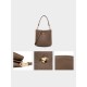 Handbag Leather bucket bag shoulder bag Crossbody bag - Memoo.com