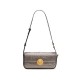 Law stick bag, one shoulder, oil wax leather, crossbody, armpit, tofu square bag - Memoo.com