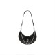 Bull horn chain armpit crescent bag - Memoo.com