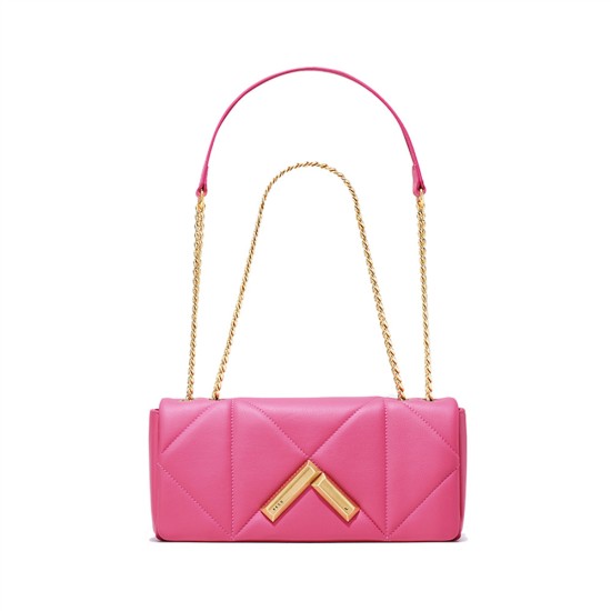 Underarm chain quilted single shoulder crossbody small square bag - Memoo.com