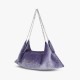 Folding Series Purple Shoulder Underarm Dumpling Crescent Bun - Memoo.com