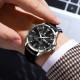 High-end Men's Quartz Wristwatch with Dual Calendar Function, Waterproof Feature, Stylish Design and Luminous Display - Memoo.com