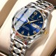 Men's Waterproof and Luminous Trendy, Stylish and Business Watch with Dual Calendar and Quartz Movement - Memoo.com