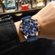 New Waterproof Men's Watch, Trendy, Multifunctional, High-end, Luminous, Business-style Quartz Wristwatch - Memoo.com