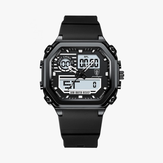 Men's Luminous Watch with a Sense of Premium, Business Style, Trendy Design, Waterproof Function, Calendar Feature, Electronic Men's Watch from a Renowned Brand - Memoo.com