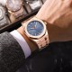 Men's waterproof watch, fashionable, suitable for business, trendy, with luminous function, calendar, and a famous brand wristwatch. - Memoo.com