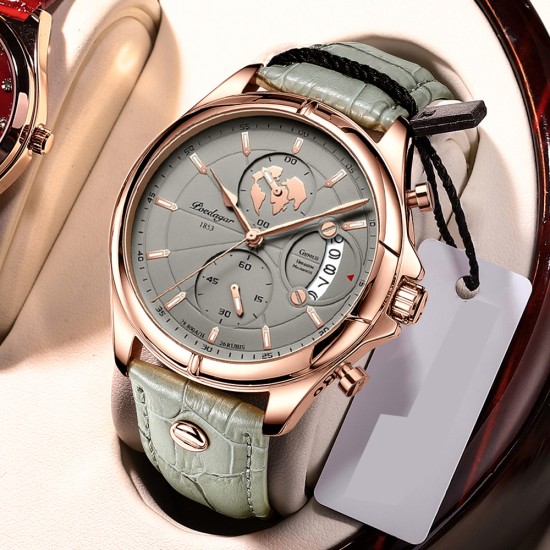 Men's watch. It is a fully automatic mechanical watch with waterproof, luminous and calendar functions, suitable for casual wear. There is also a new men's quartz watch available. - Memoo.com