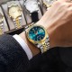 Authentic new men's watch. It is a fully automatic mechanical watch, trendy, waterproof, fashionable, suitable for business, with a calendar function, and it is a luminous wristwatch. - Memoo.com