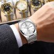 Men's waterproof watch. It is fashionable, luminous, a new model, and a men's calendar quartz watch. - Memoo.com