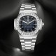 Men's wristwatch, fully automatic mechanical, high-end business style, waterproof, luminous, with calendar function, quartz watch. - Memoo.com