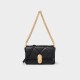 Single shoulder crossbody chain carrying small square bag - Memoo.com