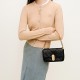 Single shoulder crossbody chain carrying small square bag - Memoo.com