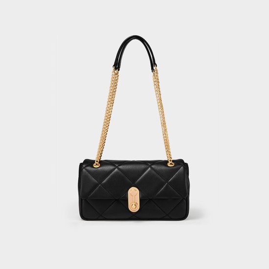 Single shoulder crossbody commuting small square bag - Memoo.com