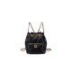 Bucket bag with diamond check backpack travel backpack