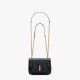 Single shoulder crossbody chain soft cowhide small square bag - Memoo.com