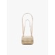 Single shoulder crossbody chain soft cowhide small square bag - Memoo.com