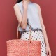 Straw bag, handbag, shoulder bag, large-capacity summer model - Memoo.com