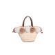 Handbag trendy hairball woven bag