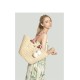 Hand-woven bag, changing bag, solid color straw bag - Memoo.com