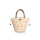 Handmade straw bag fashion girls handbag casual woven small bag - Memoo.com