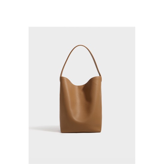 Large-capacity bucket bag simple premium shoulder bag