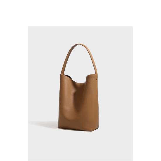 Large-capacity bucket bag simple premium shoulder bag