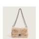 Fur bag, premium shoulder bag, crossbody bag - Memoo.com