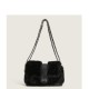 Fur bag, premium shoulder bag, crossbody bag