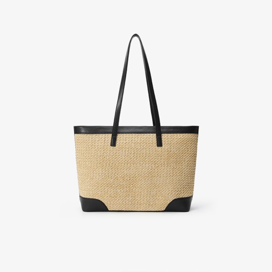 Woven commuter casual college student shoulder bag - Memoo.com