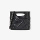 Crossbody bag Diamond lattice chain bucket bag small square bag portable - Memoo.com