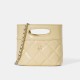 Crossbody bag Diamond lattice chain bucket bag small square bag portable - Memoo.com