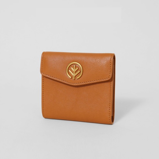 One-piece horizontal two-fold card wallet - Memoo.com