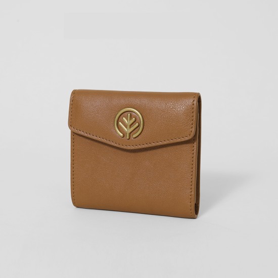 One-piece horizontal two-fold card wallet - Memoo.com