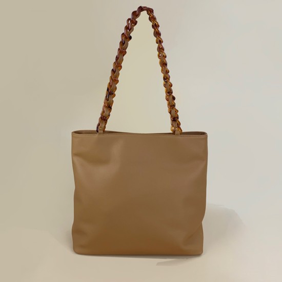 Top layer cowhide tote bag - Memoo.com