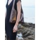 A leather glitter shoulder bag - Memoo.com