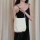 Head layer cowhide bucket bag, shoulder tote bag, handbag