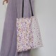 Handmade cloth bag, small floral sequin splicing, single shoulder handbag