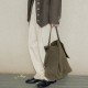 Suede ear hanging shoulder crossbody bag - Memoo.com