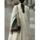 Hanging ear tote series top layer cowhide commuting shoulder bag - Memoo.com