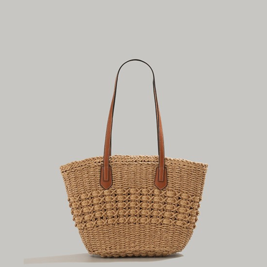 Handmade woven bag for women, tote bag, commuter handbag, casual shoulder and armpit bag - Memoo.com