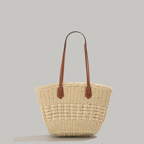 Handmade woven bag for women, tote bag, commuter handbag, casual shoulder and armpit bag - Memoo.com