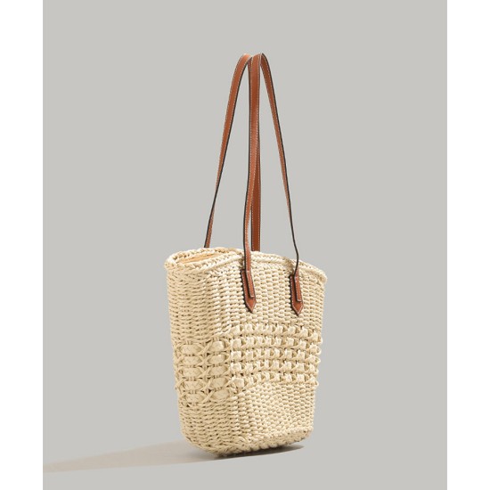 Handmade woven bag for women, tote bag, commuter handbag, casual shoulder and armpit bag - Memoo.com