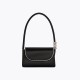 Flap underarm bag in elegant black shoulder bag - Memoo.com